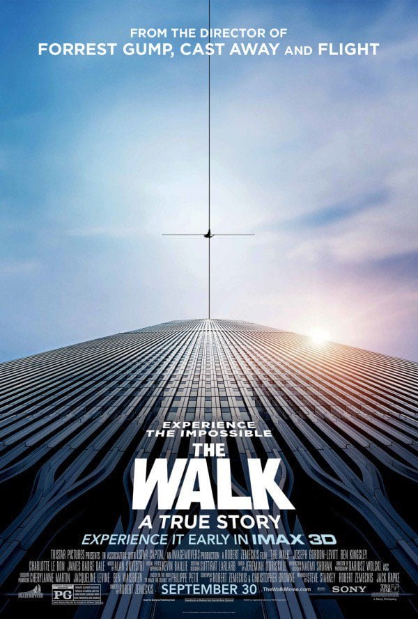 The Walk (2015) ไต่ขอบฟ้าท้านรก ดูหนังออนไลน์ HD
