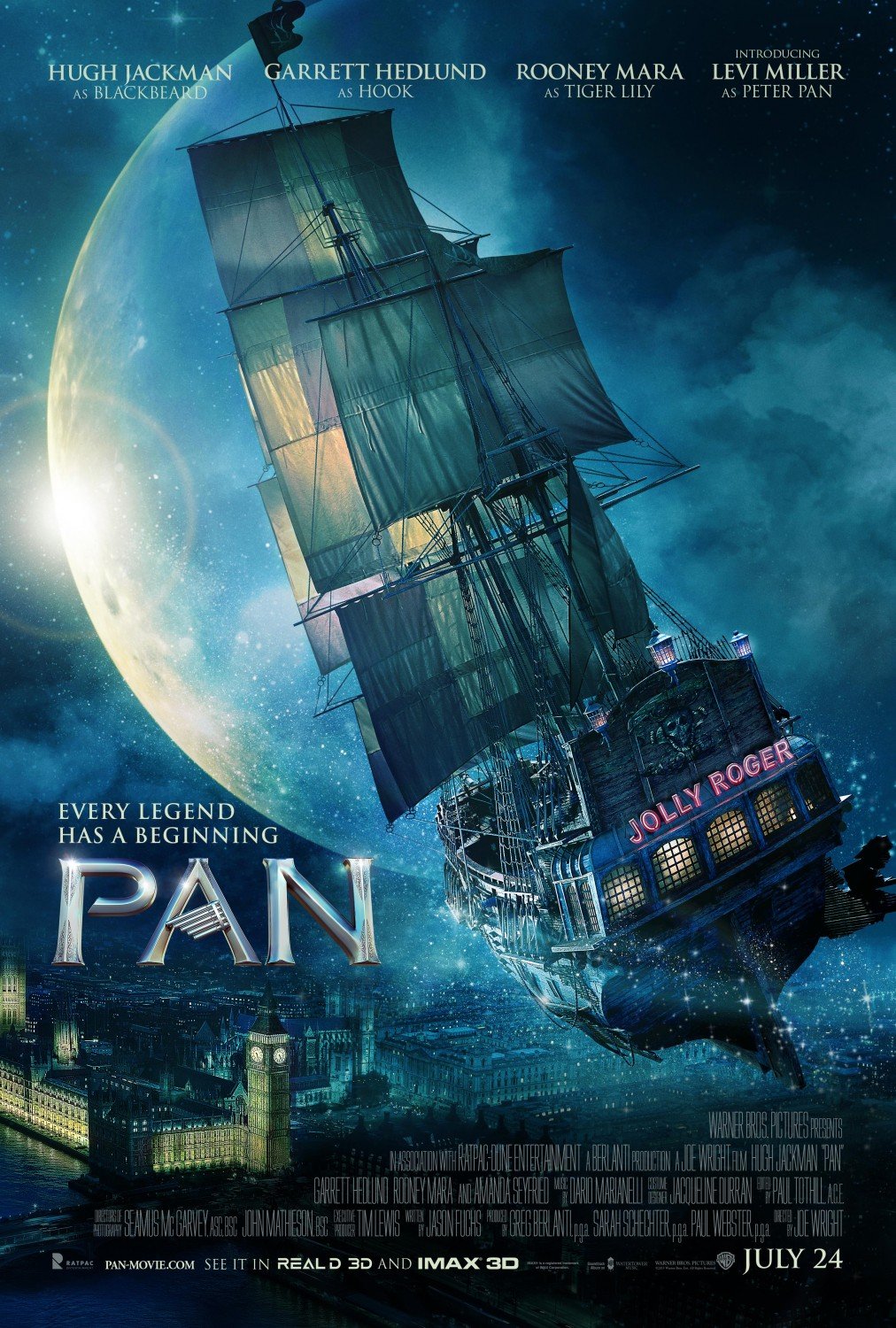 Pan (2015) ปีเตอร์ แพน ดูหนังออนไลน์ HD