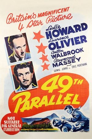 49th Parallel (1941) ฝ่านรกสมรภูมิเดือด ดูหนังออนไลน์ HD