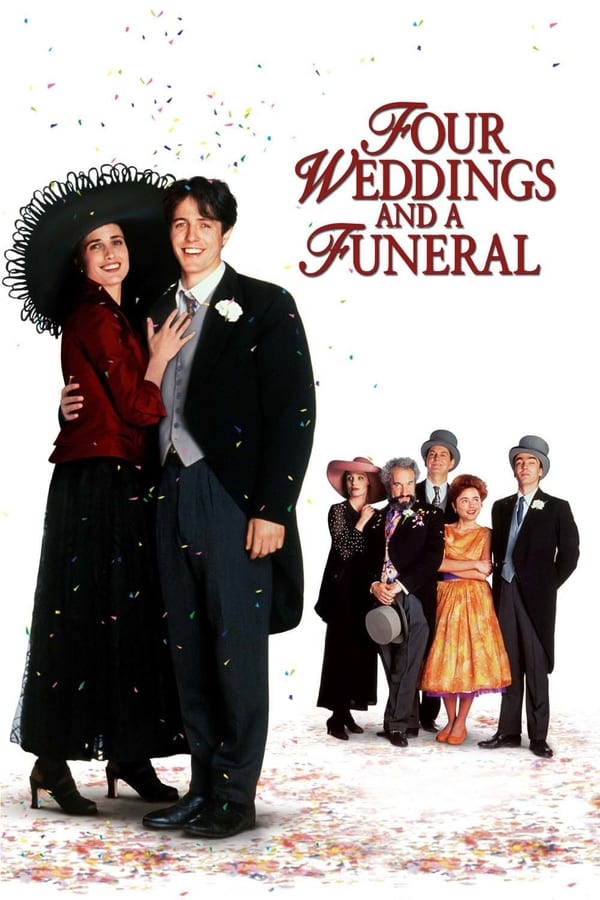 Four Weddings and a Funeral (1994) ไปงานแต่งงาน 4 ครั้ง หัวใจนั่งเฉยไม่ได้แล้ว ดูหนังออนไลน์ HD