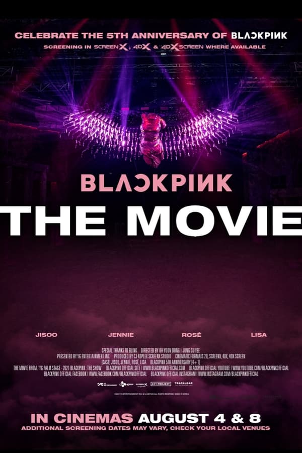 Blackpink The Movie (2021) แบล็กพิงก์ เดอะ มูฟวี่ ดูหนังออนไลน์ HD
